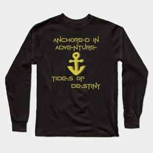 Anchored in Adventure - Tides of Destiny Long Sleeve T-Shirt